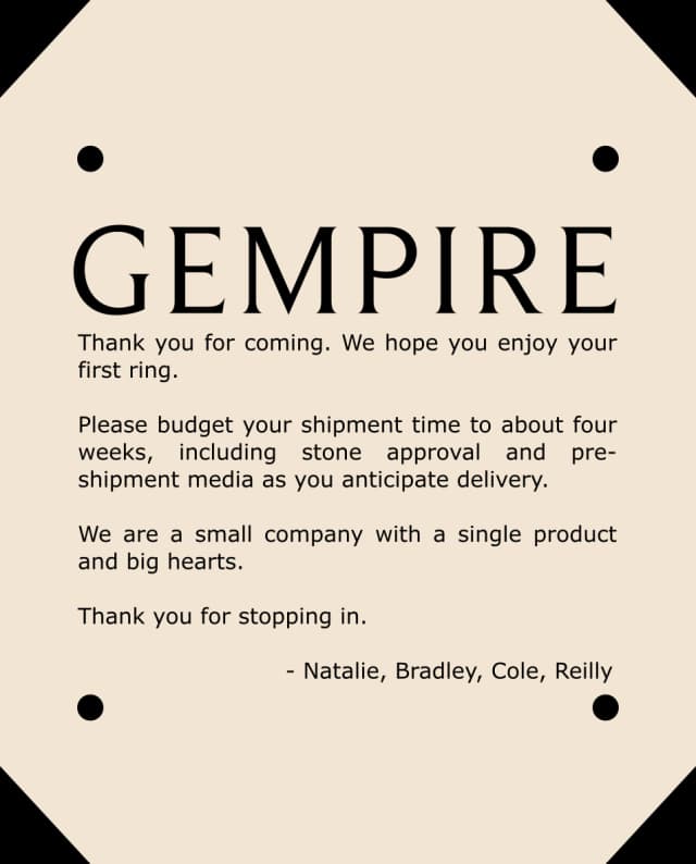 Gempire Letter Back